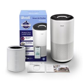 Heapaplvsus0076 Levoit Vesync Core Pro 400s True Hepa Smart Air Purifier White