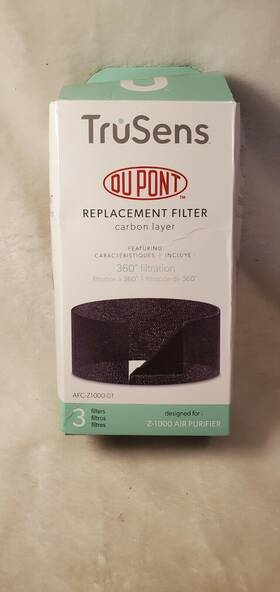 Z1000 Lifesupplyusa Er816 3pk Trusens Dust/odor Capture Carbon Replacement Filter For Air Purifier