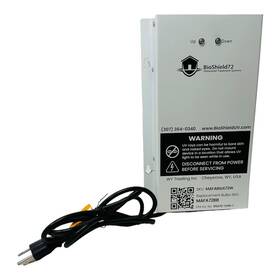 Lightair 850009078872 Parts Bioshield 72w Hvac Uv Light Air Purifier Whole House Uv-c In Duct