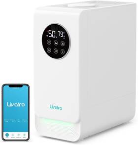 Lvhd6001cw Livatro 6l Humidifiers For Bedroom Home Smart Warm And Cool Mist Humidifier White