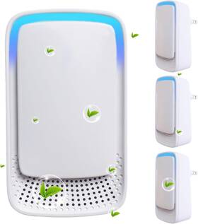 Lmhaichao 744759469656 Plug In Air Purifier Negative Ion Ionizers For Home Quiet Operation Clea
