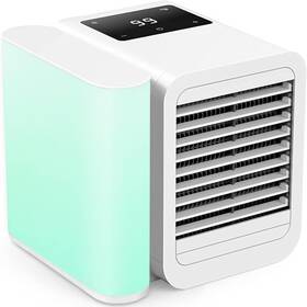 1avc Loiosu Portable Air Conditioner Cooling Fan Evaporative Mini Cooler Usb White