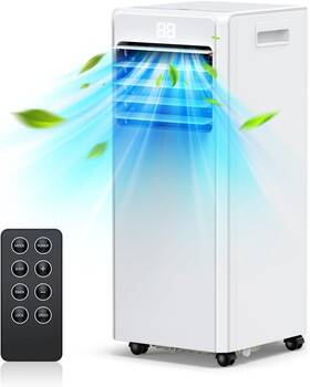 Ky-10k Loorow Ky-10k/07c 10000 Btu Portable Air Conditioners Cool Up To 400 Sq.ft 4-in-1 Ac Unit