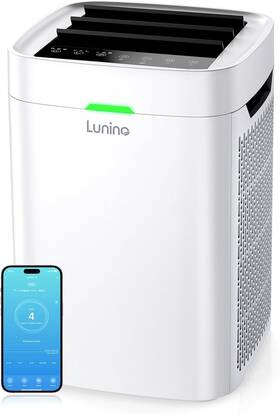 Lunino 445025765764 Air Purifiers For Home Large Room Up To 2600 Ft Double-sided Hepa Purifier