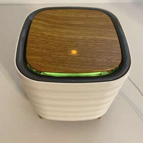 Mdb4000 Mahli Cleen Breeze Air Purifier Ionizer Cleaner White Wood Tone 6 1/8 Inch H