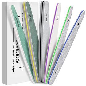 9-us-paa028c Mammoth Emery Boards Professional Grit Nail File Pack For Acrylic/natural/gel Nails 100