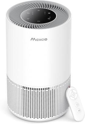 Maxcio 705353999529 Air Purifier For Home Bedroom 3-in-1 Filter Cleaners With Fragrance