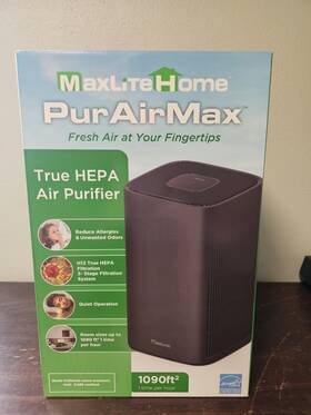 Ap215sf3b Maxlite Model Purairmax Tabletop Air Purifier New 1090ft Per Hour