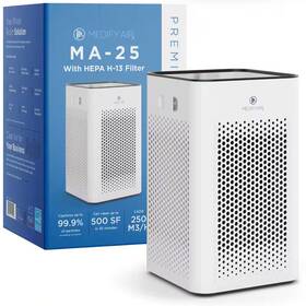 Medify Air 313036624653 Ma-25 Purifier With H13 True Hepa Filter 500 Sq Ft Coverage 99.9%