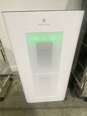 Ma1000 Medify Air 810094300067 Purifier Hepa 14 3 750 Cfm Covers Sq. Ft. Every 30 M Inch