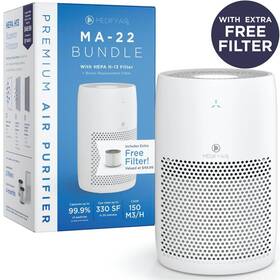 84904220 Medify Air Ma-22 Value Pack White With 1 Extra Filter