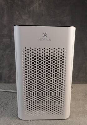 Ma-125-w1 Medify Air Ma-25 Purifier With True Hepa H13 Filter 825 Ft Silver