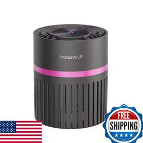 Megawise B091dmvlrh H13 Hepa Air Purifier For Bedroom Office Small Rooms 3-stage