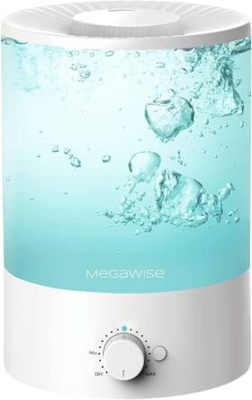 7-colour Megawise Gjq8 Topfill Night Light Humidifier For Kid Medium White