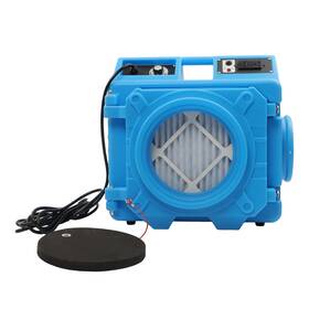 2019054 Menbager W/ 3-stage Scrubber Filtration Stackable Negative Air Machine 550 Cfm 23ft Cord