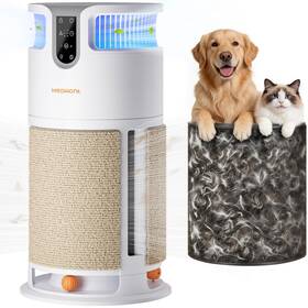 Mw-pa08 Meowant Pet Air Purifier For Home Large Room Up To 3900 Ft U-shape 360 All-around