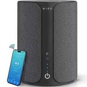 Miko 850012855590 Ibuki 2.0 Smart H13 Hepa Air Purifier - Black Open Box