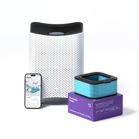 Mila 860003086483 Smart Home Air Purifier With Rookie Parent H12 Hepa And Carbon Replacement