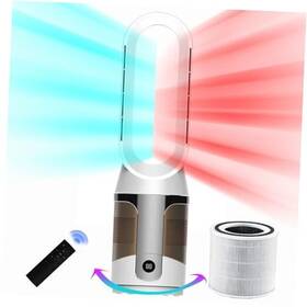 Jf-003pro Mingdram Technology Co. Ltd Bladeless Fan Heater And Combo With Air Purifier 90 Oscillation All