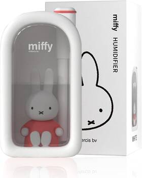 Mipow 717979168388 X Miffy Cool Mist Humidifier - Ultrasonic Quiet White Pink