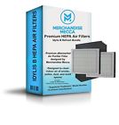 Iap-10-150 Mm-70126 Merchandise Mecca Hepa Air Purifier Filters Plus Carbons For Idylis