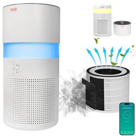 Mobi 850040296921 4 In 1 Smart Wi-fi Air Purifier And Humidifier With Removable Water Tank Filter
