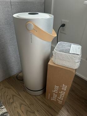 Mh1-rt-us Molekule Air Purifier Generation 1 - Great Condition W 3 Sealed Filters