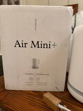 Mn1h-us Molekule Air Mini Purifier White Brand New In Box W Extra Filter