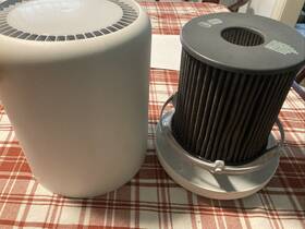 Mn1p-jp Molekule Used Air Purifier Mini Sterilization Pm2.5 Pollen White