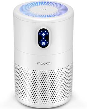 1076 Mooka 008678870000 Air Purifiers For Home Large Room Up To Ft H13 True Hepa Filter