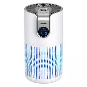 1250 Mooka 445017931931 Tower Air Purifier For Home Large Room Sq. Ft. With H13 Hepa Filter White
