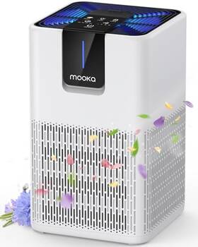 1250 Mooka 710638842247 Air Purifiers Room Up Ft - H13 Hepa Scratch And Dent