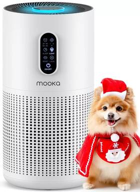 B-d03 Mooka Air Purifier For Home Large Room Up To 1500 Ft Hepa B D03