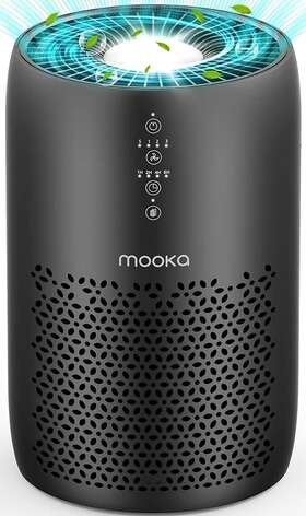 Haap1156 Mooka Air Purifier For Home Large Room 861 Sq.ft H13 Hepa Filter Cleaner Pet