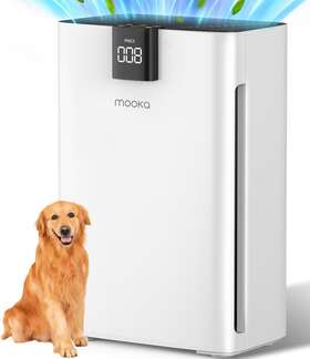 Haap1173 Mooka Air Purifiers For Large Room Up To 3000ft H13 True Hepa Filter Clean