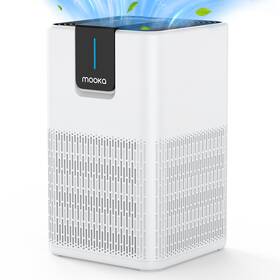 Haap1184 Mooka Large Home Room Air Purifiers H13 Hepa Filter 1250 Ft Cleaner Usa