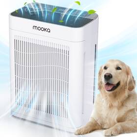 Tm-eb1-06 Mooka Home True Hepa Air Purifier Large Room Cleaner For Smoker Pets Dust