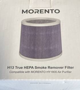 Yh180013sm Morento True Hepa 3-stage Smoke Removal Allergy - H13 Filter 2