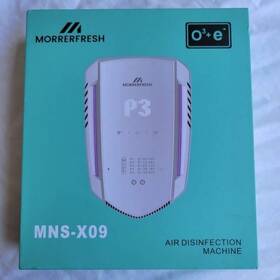 Mns-x09 Morrerfresh White Corded Electric Button Control Portable Air Purifier