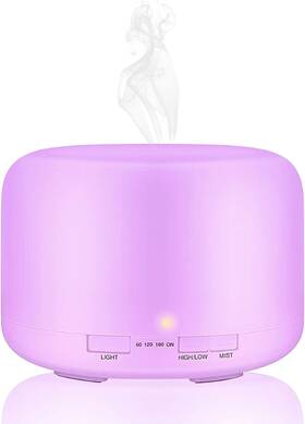 Movoyee 798825343296 Ultrasonic Cool Mist Humidifier Portable Small Humidifiers For Bedroom White