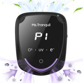 Ms.tranquil 722549896592 Air Ionizer And Mini Purifier With Ozone Elimination Negative Ion Filter