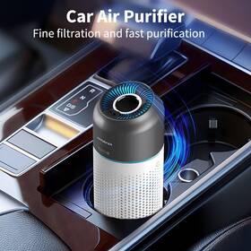 Mv-ap-1 Myvoes Car Air Purifiers Hepa Filter With Usb Cable Small Cleane