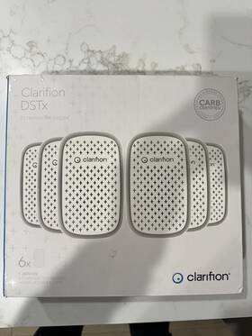 Nispira 810701039687 Clarifion - Dstx 2.0 Portable Air Purifier 6 Pack Plug In Ionizer Hepa
