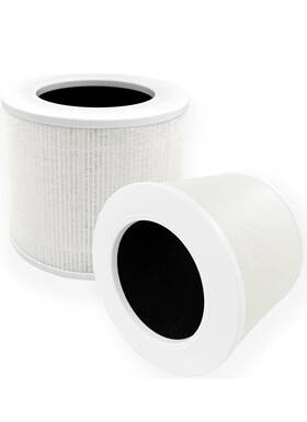 Nispira 810701039830 3-in-1 True Hepa Carbon Filter For Levoit Air Purifier Core Mini 2 Pack