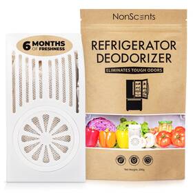 Nonscents 852585008496 Refrigerator Deodorizer Odor Eliminator For Fridge And Freezer Outshines Ba