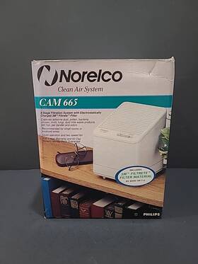 Cam-665 Norelco Cam 665 Clean Air System Ionizer New In Box