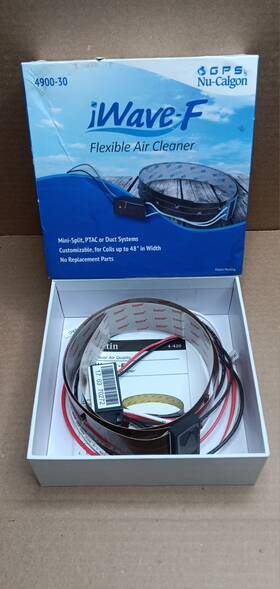 4900-30 Nu-calgon Iwave-f Flexible Air Purifier Cleaner Hvac Systems Mini-split