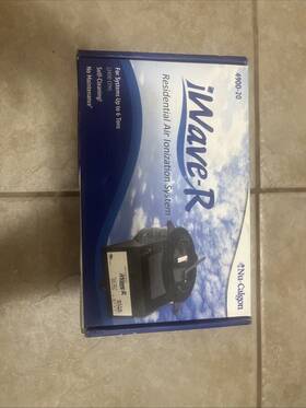 4900-20 Nu-calgon Iwaver1 Iwave-r Self-cleaning Bi-polar Ionization Air Purifier