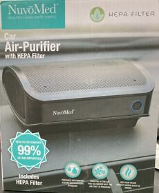 Chp-6 Nuvo Med Air-care Car Air Purifier With Hepa Filter Brand New Chp-6/0816 A1