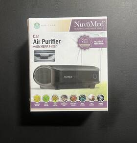 Na50 Nuvo Med Brand New In Box - Nuvomed Car Portable Air Purifier With Hepa Filter